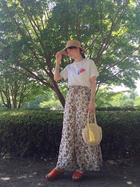 北澤 希世子さん（レディース・165cm）の夏コーディネート