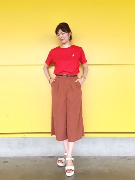 北澤 希世子さん（レディース・165cm）の夏コーディネート