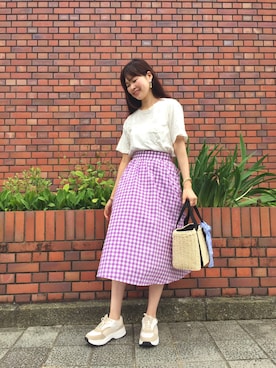 北澤 希世子さん（レディース・165cm）の夏コーディネート