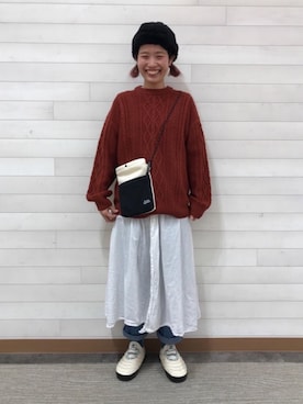 coen うめちゃんさん(レディース・158cm)の秋コーディネート
