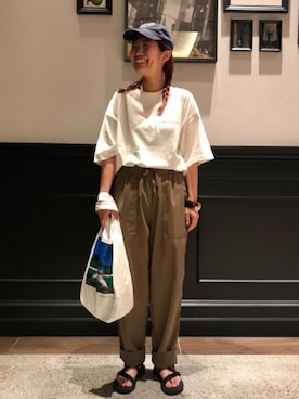 coen うめちゃんさん（レディース・157cm）の夏コーディネート