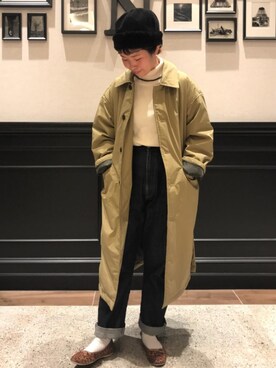 coen うめちゃんさん（レディース・157cm）の冬コーディネート