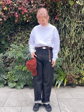 「SMITH'S（スミス）のアイテム」を使った、coen うめちゃんさん（レディース・157cm）の冬コーディネート