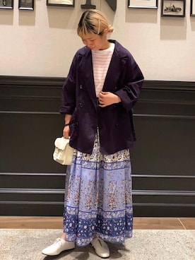 coen うめちゃんさん（レディース・157cm）の春コーディネート