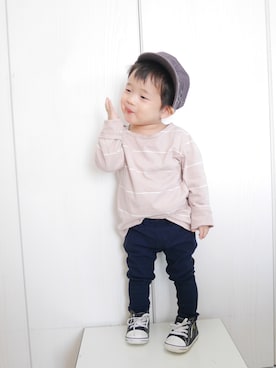 Ｋ×Ｓ˙ᵕ˙♡さん（キッズ・80cm）の春コーディネート