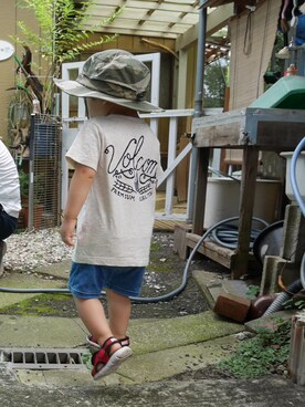 K×S˙ᵕ˙♡さん(キッズ・80cm)の夏コーディネート