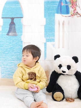 K×S˙ᵕ˙♡さん(キッズ・80cm)の秋コーディネート