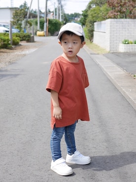 Ｋ×Ｓ˙ᵕ˙♡さん（キッズ・90cm）の秋コーディネート