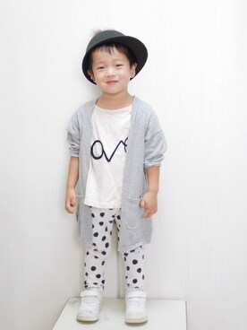 Ｋ×Ｓ˙ᵕ˙♡さん（キッズ・90cm）の秋コーディネート