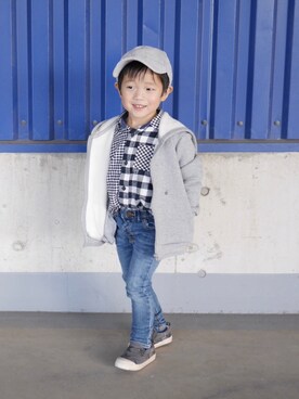 K×S˙ᵕ˙♡さん(キッズ・90cm)の秋コーディネート