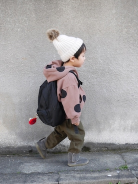 Ｋ×Ｓ˙ᵕ˙♡さん（キッズ・90cm）の冬コーディネート