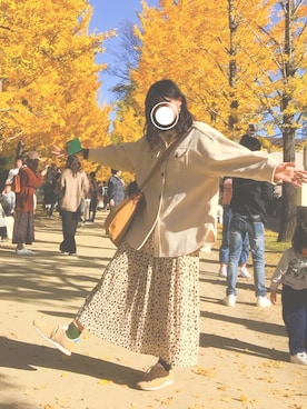 「Fleur-De-Lis（フラダリ）のアイテム」を使った、さごちゃんさん（レディース・164cm）の秋コーディネート