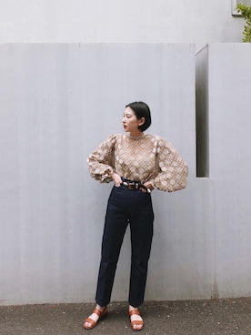 松本ゆりなさんのコーディネート