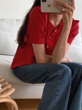 ISOOK（アイスー）のシャツ/ブラウスを使った人気ファッション