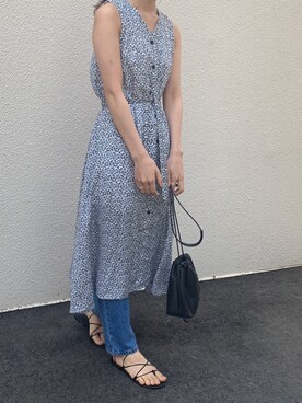 「ISOOK（アイスー）のアイテム（ワンピース/ドレス）」を使った、ISOOKさん（レディース・167cm）の春コーディネート
