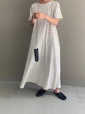 「ISOOK（アイスー）のアイテム（ワンピース/ドレス）」を使った、ISOOKさん（レディース・167cm）の夏コーディネート