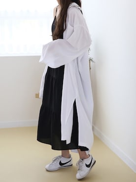 「ISOOK（アイスー）のアイテム（ワンピース/ドレス）」を使った、ISOOKさん（レディース・168cm）の夏コーディネート
