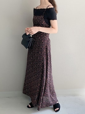 「ISOOK（アイスー）のアイテム（ワンピース/ドレス）」を使った、ISOOKさん（レディース・167cm）の夏コーディネート