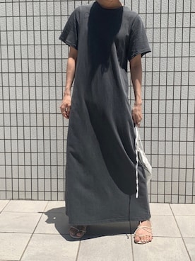 「ISOOK（アイスー）のアイテム（ワンピース/ドレス）」を使った、ISOOKさん（レディース・167cm）の夏コーディネート