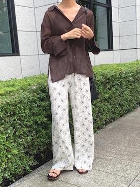 ISOOKさん（レディース・167cm）の夏コーディネート