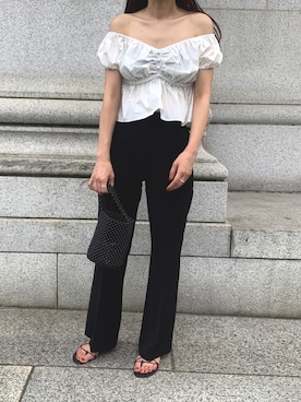 ISOOKさん（レディース・166cm）の夏コーディネート