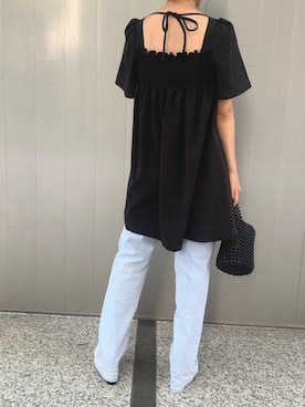 「ISOOK（アイスー）のアイテム（ワンピース/ドレス）」を使った、ISOOKさん（レディース・167cm）の夏コーディネート