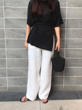 ISOOKさん（レディース・166cm）の夏コーディネート