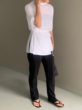 ISOOKさん（レディース・167cm）の夏コーディネート