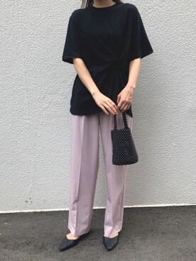 ISOOKさん（レディース・166cm）の夏コーディネート