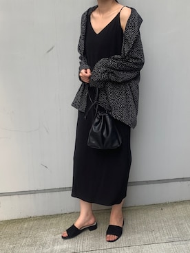 「ISOOK（アイスー）のアイテム（ワンピース/ドレス）」を使った、ISOOKさん（レディース・166cm）の夏コーディネート