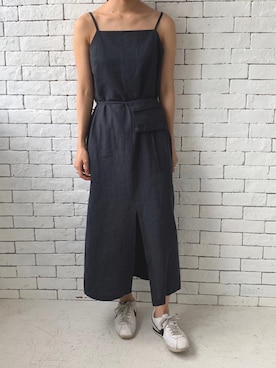 「ISOOK（アイスー）のアイテム（ワンピース/ドレス）」を使った、ISOOKさん（レディース・167cm）の夏コーディネート