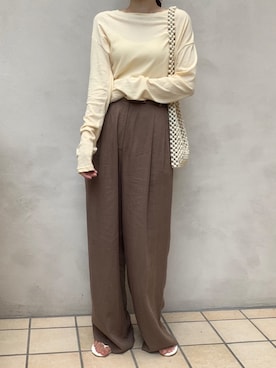 ISOOKさん（レディース・166cm）の秋コーディネート