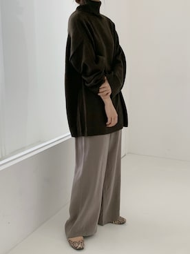 「ISOOK（アイスー）のアイテム（ワンピース/ドレス）」を使った、ISOOKさん（レディース・167cm）の春コーディネート