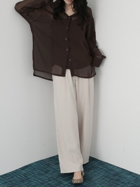 ISOOKさん（レディース・163cm）の春コーディネート