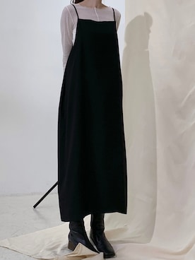 「ISOOK（アイスー）のアイテム（ワンピース/ドレス）」を使った、ISOOKさん（レディース・168cm）の春コーディネート