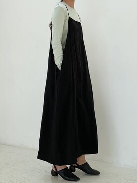 「ISOOK（アイスー）のアイテム（ワンピース/ドレス）」を使った、ISOOKさん（レディース・167cm）の春コーディネート