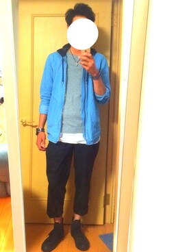 reeenさん（メンズ・181cm）の春コーディネート