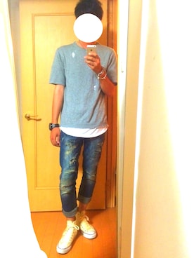 reeenさん(メンズ・181cm)の夏コーディネート