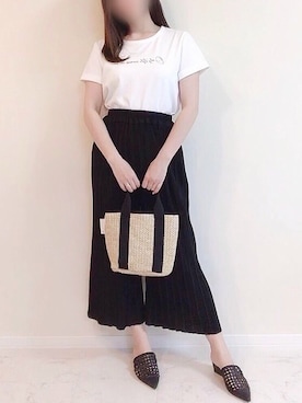 「Steady.（ステディ）のアイテム」を使った、みみさん（レディース・156cm）の夏コーディネート