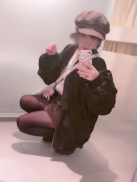 「WC（ダブル シー）のアイテム（ジャケット/アウター）」を使った、ayano.さん（レディース・158cm）の春コーディネート