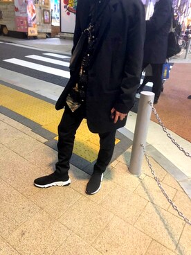 「DRESSEDUNDRESSED（ドレスドアンドレスド）のアイテム（ジャケット/アウター）」を使った、佐藤 友祐さん（メンズ・172cm）の春コーディネート