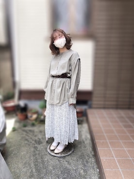 「テロテロ」｜わかなさん（レディース・150cm）の秋コーディネート