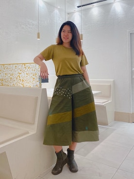 「a la sha（-）のアイテム」を使った、Yommi Chen🇹🇼さん（レディース・167cm）の春コーディネート