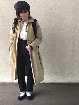 megさん（レディース・152cm）の冬コーディネート