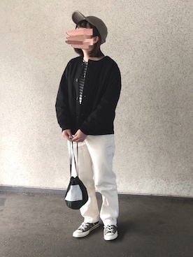 megさん（レディース・152cm）の冬コーディネート