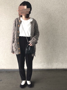 megさん（レディース・152cm）の冬コーディネート