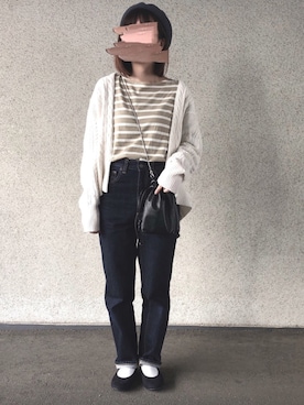 megさん（レディース・152cm）の春コーディネート