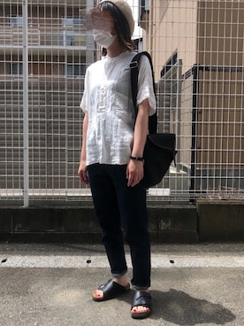 megさん(レディース・152cm)の夏コーディネート