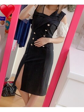 ワンピースを使った 細身 の人気ファッションコーディネート Wear