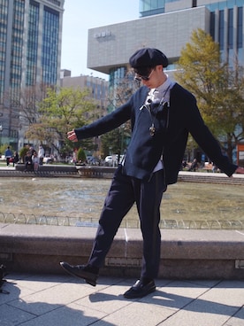「MARNI（マルニ）のアイテム（アクセサリー）」を使った、なぎさん（メンズ・177cm）の春コーディネート